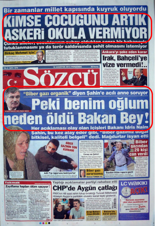 Foto - Ali İhsan Karahasanoğlu geçmiş 16 Ağustoslardaki gazete manşetlerini yorumladı