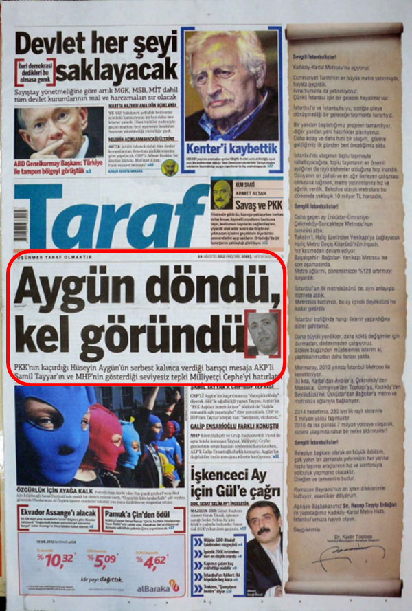 Foto - Ali İhsan Karahasanoğlu geçmiş 16 Ağustoslardaki gazete manşetlerini yorumladı