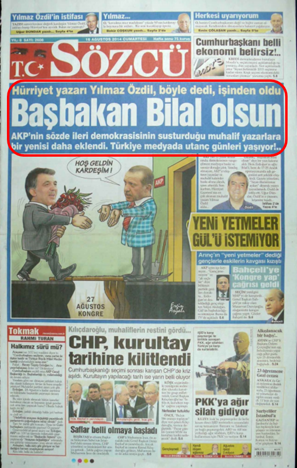 Foto - Ali İhsan Karahasanoğlu geçmiş 16 Ağustoslardaki gazete manşetlerini yorumladı