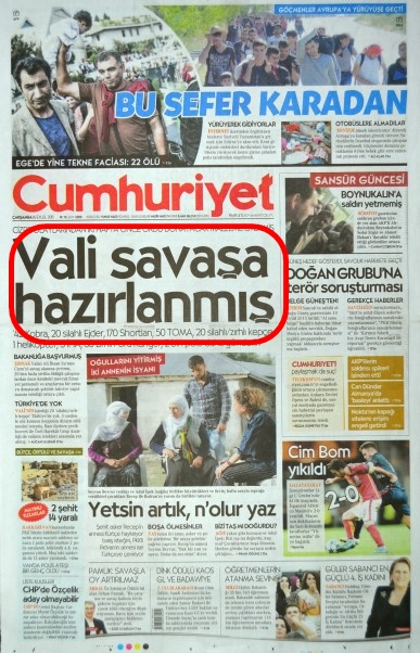 Foto - Ali İhsan Karahasanoğlu geçmiş 16 Eylüllerdeki gazete manşetlerini yorumladı