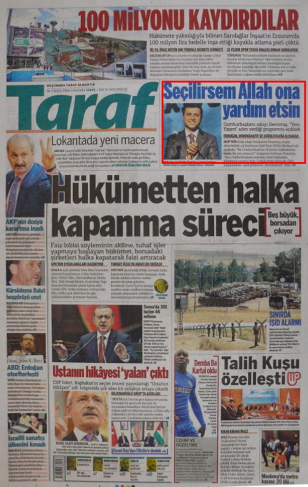 Foto - Ali İhsan Karahasanoğlu geçmiş 16 Temmuzlardaki gazete manşetlerini yorumladı