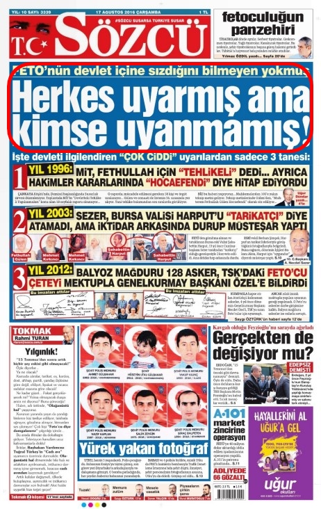 Foto - Ali İhsan Karahasanoğlu geçmiş 17 Ağustoslardaki gazete manşetlerini yorumladı