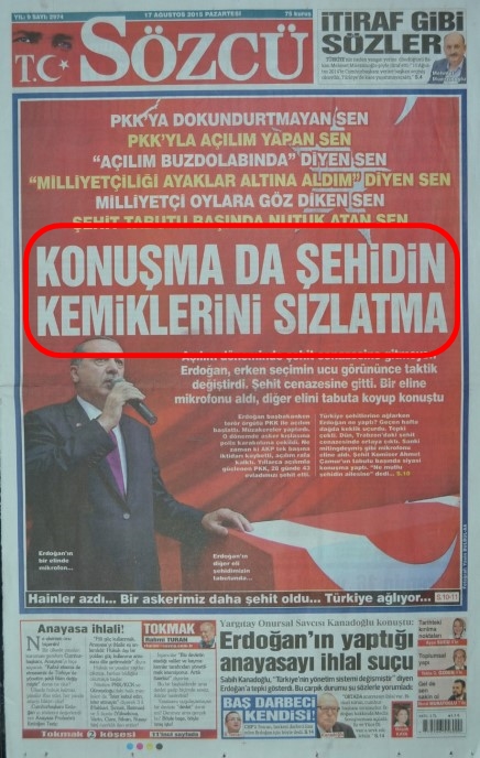 Foto - Ali İhsan Karahasanoğlu geçmiş 17 Ağustoslardaki gazete manşetlerini yorumladı