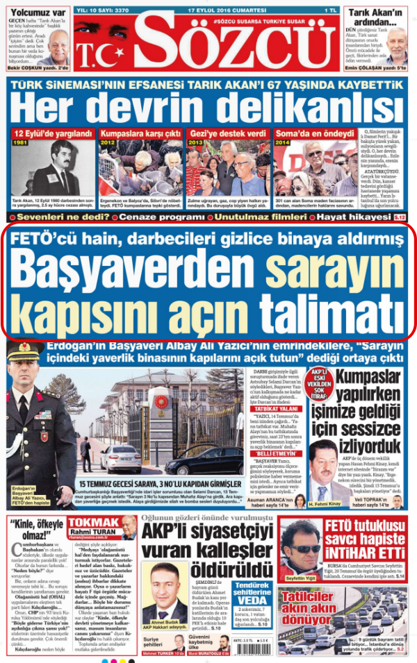 Foto - Ali İhsan Karahasanoğlu geçmiş 17 Eylüllerdeki gazete manşetlerini yorumladı