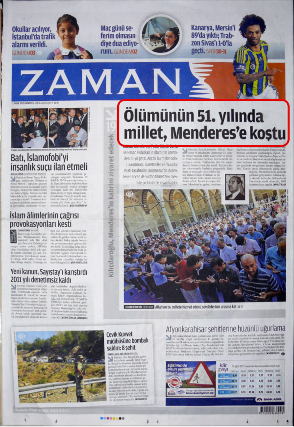 Foto - Ali İhsan Karahasanoğlu geçmiş 17 Eylüllerdeki gazete manşetlerini yorumladı