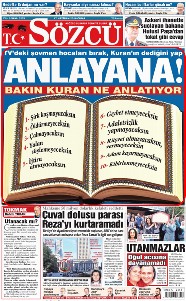 Foto - Ali İhsan Karahasanoğlu geçmiş 17 Haziranlardaki gazete manşetlerini yorumladı