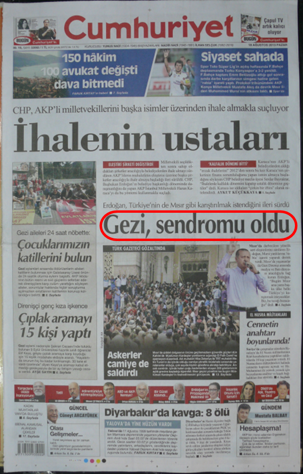 Foto - Ali İhsan Karahasanoğlu geçmiş 18 Ağustoslardaki gazete manşetlerini yorumladı