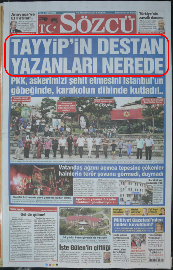 Foto - Ali İhsan Karahasanoğlu geçmiş 18 Ağustoslardaki gazete manşetlerini yorumladı