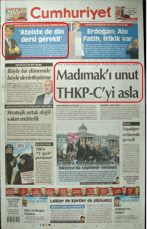 Foto - Ali İhsan Karahasanoğlu geçmiş 18 Eylüllerdeki gazete manşetlerini yorumladı