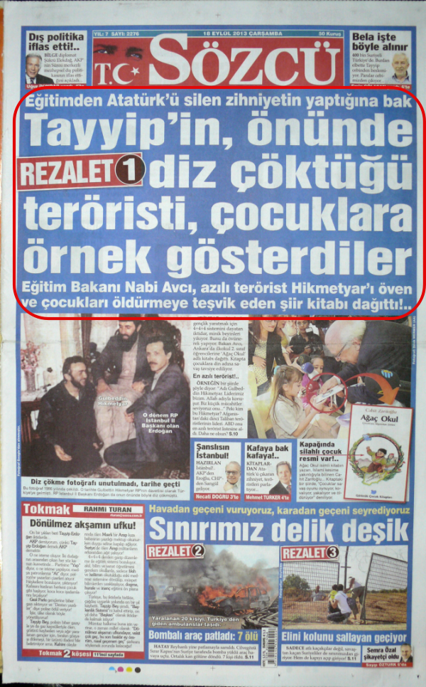 Foto - Ali İhsan Karahasanoğlu geçmiş 18 Eylüllerdeki gazete manşetlerini yorumladı