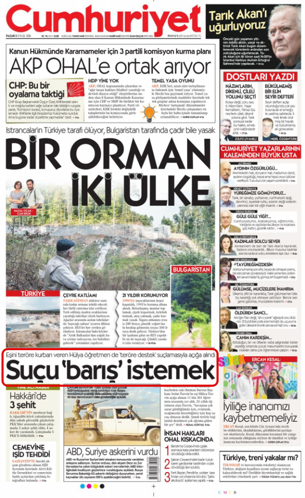 Foto - Ali İhsan Karahasanoğlu geçmiş 18 Eylüllerdeki gazete manşetlerini yorumladı