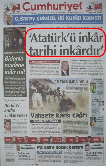 Foto - Ali İhsan Karahasanoğlu geçmiş 18 Haziranlardaki gazete manşetlerini yorumladı