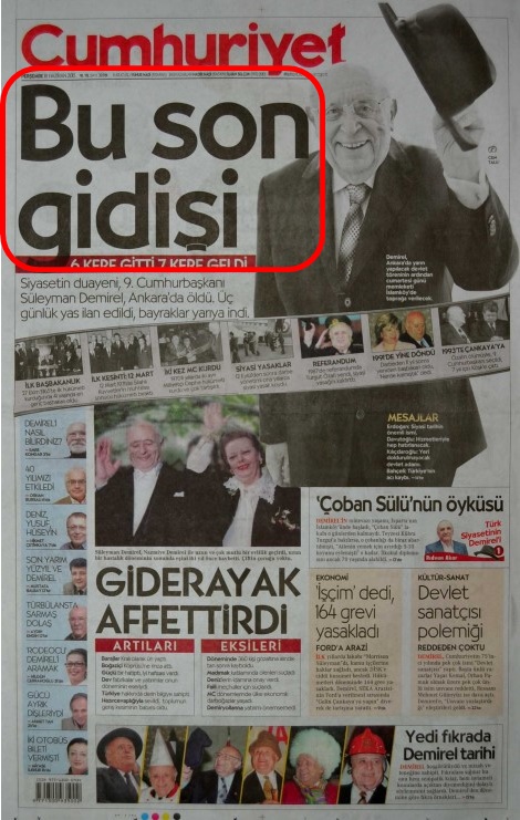 Foto - Ali İhsan Karahasanoğlu geçmiş 18 Haziranlardaki gazete manşetlerini yorumladı