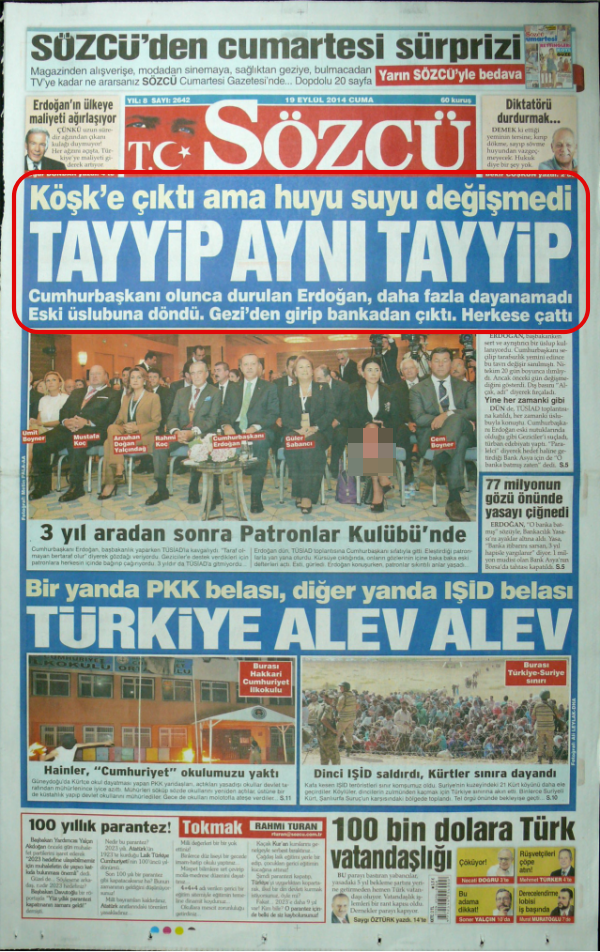 Foto - Ali İhsan Karahasanoğlu geçmiş 19 Eylüllerdeki gazete manşetlerini yorumladı