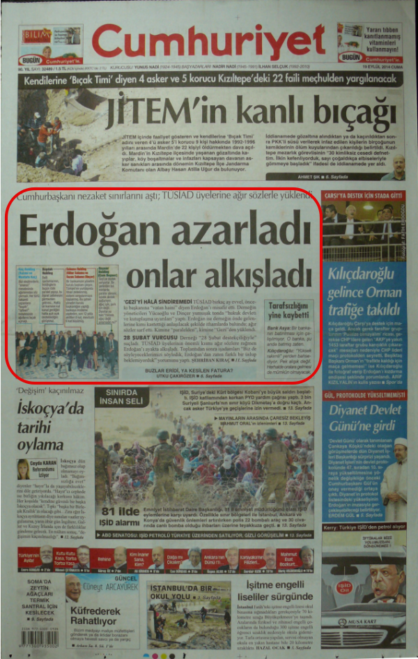 Foto - Ali İhsan Karahasanoğlu geçmiş 19 Eylüllerdeki gazete manşetlerini yorumladı