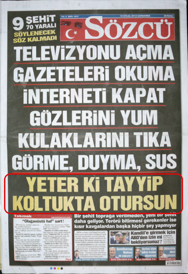 Foto - Ali İhsan Karahasanoğlu geçmiş 19 Eylüllerdeki gazete manşetlerini yorumladı