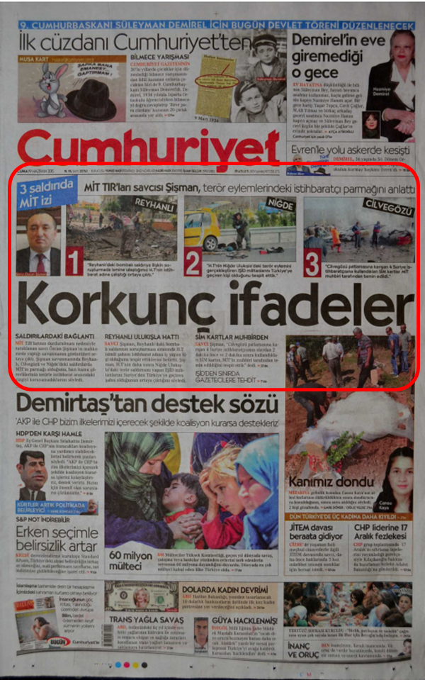 Foto - Ali İhsan Karahasanoğlu geçmiş 19 Haziranlardaki gazete manşetlerini yorumladı