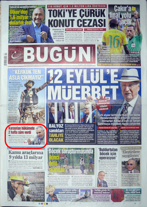 Foto - Ali İhsan Karahasanoğlu geçmiş 19 Haziranlardaki gazete manşetlerini yorumladı