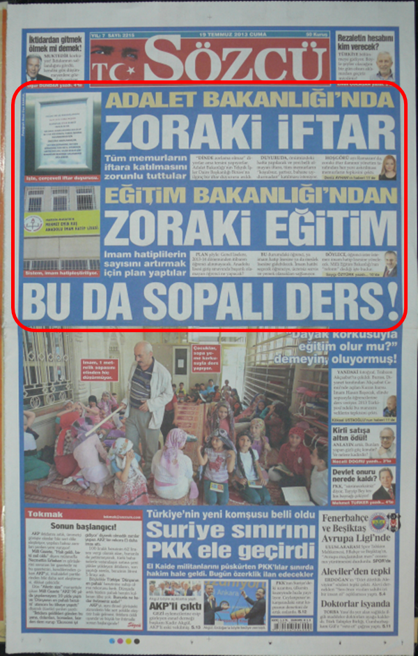 Foto - Ali İhsan Karahasanoğlu geçmiş 19 Temmuzlardaki gazete manşetlerini yorumladı