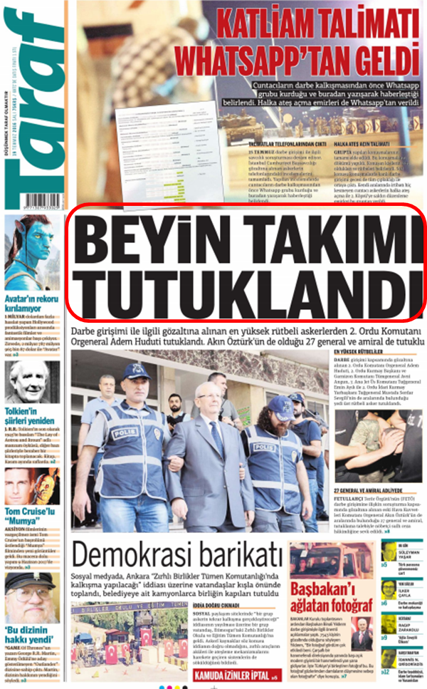 Foto - Ali İhsan Karahasanoğlu geçmiş 19 Temmuzlardaki gazete manşetlerini yorumladı