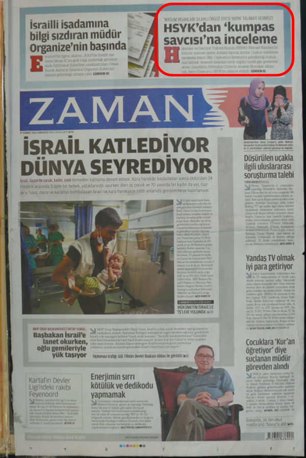 Foto - Ali İhsan Karahasanoğlu geçmiş 19 Temmuzlardaki gazete manşetlerini yorumladı