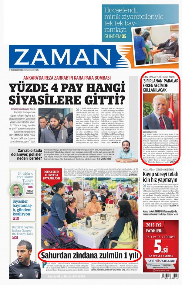 Foto - Ali İhsan Karahasanoğlu geçmiş 19 Temmuzlardaki gazete manşetlerini yorumladı