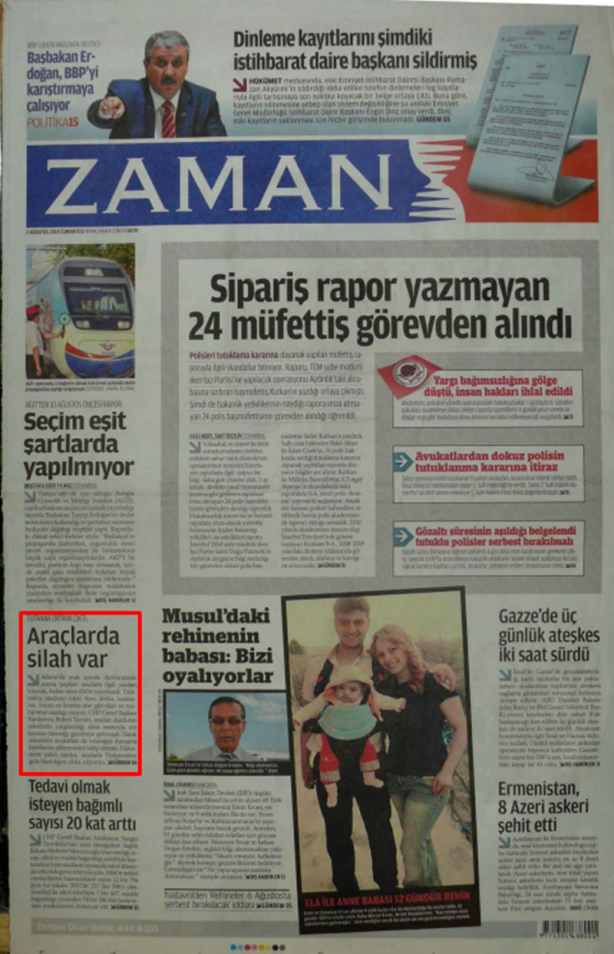 Foto - Ali İhsan Karahasanoğlu geçmiş 2 Ağustoslardaki gazete manşetlerini yorumladı