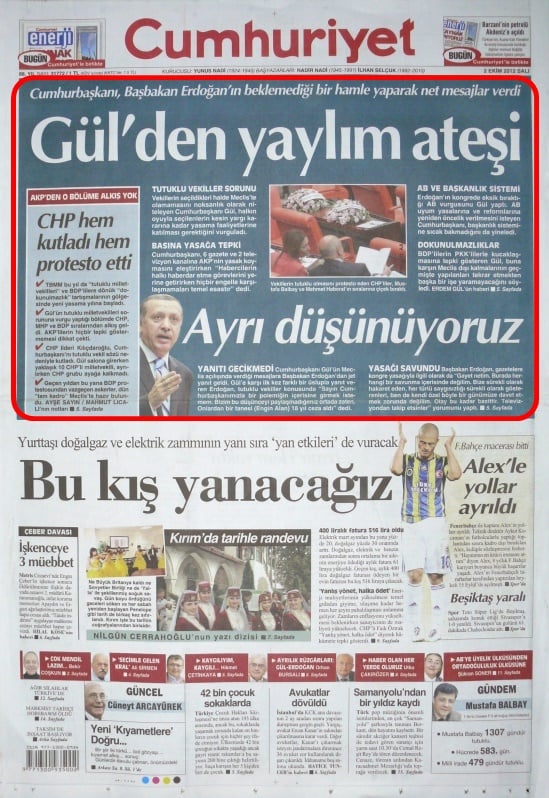 Foto - Ali İhsan Karahasanoğlu geçmiş 2 Ekimlerdeki gazete manşetlerini yorumladı