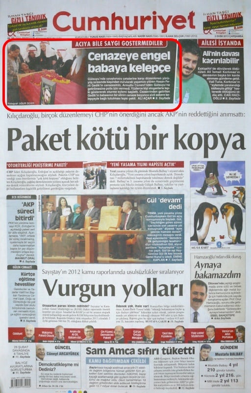Foto - Ali İhsan Karahasanoğlu geçmiş 2 Ekimlerdeki gazete manşetlerini yorumladı