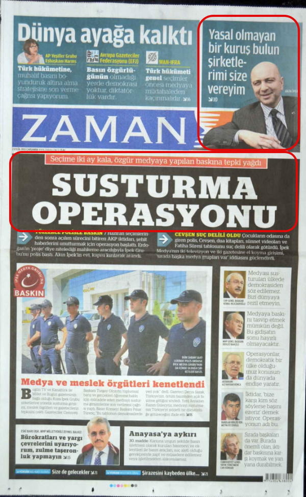 Foto - Ali İhsan Karahasanoğlu geçmiş 2 Eylüllerdeki gazete manşetlerini yorumladı