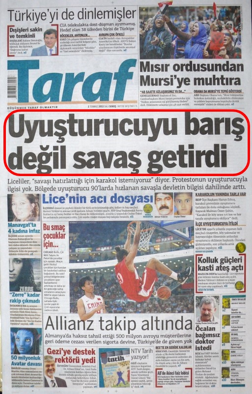 Foto - Ali İhsan Karahasanoğlu geçmiş 2 Temmuzlardaki gazete manşetlerini yorumladı