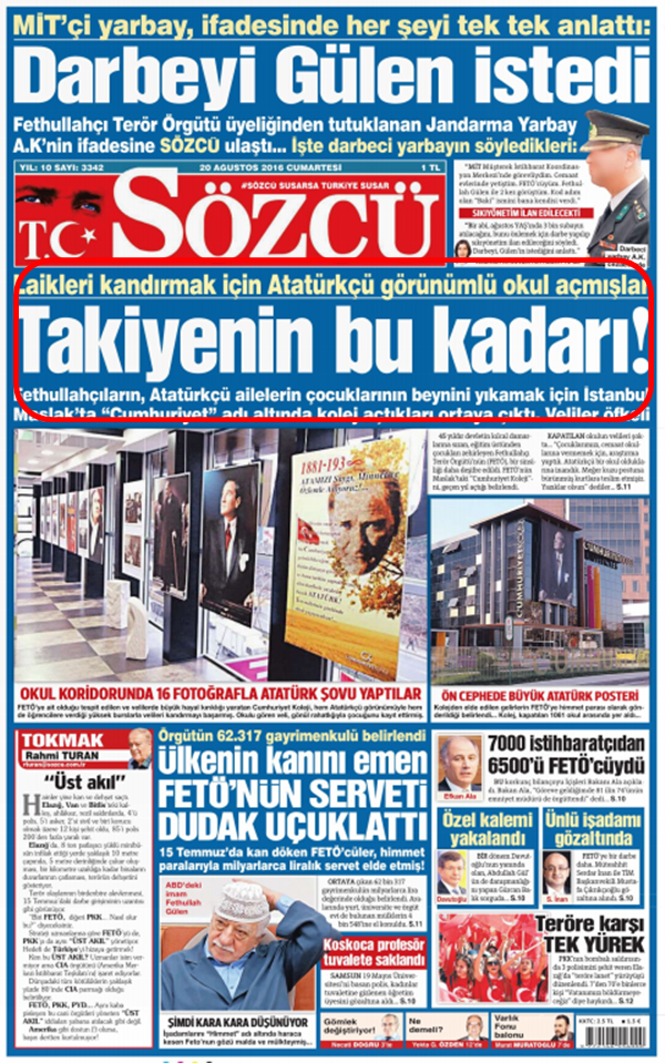 Foto - Ali İhsan Karahasanoğlu geçmiş 20 Ağustoslardaki gazete manşetlerini yorumladı