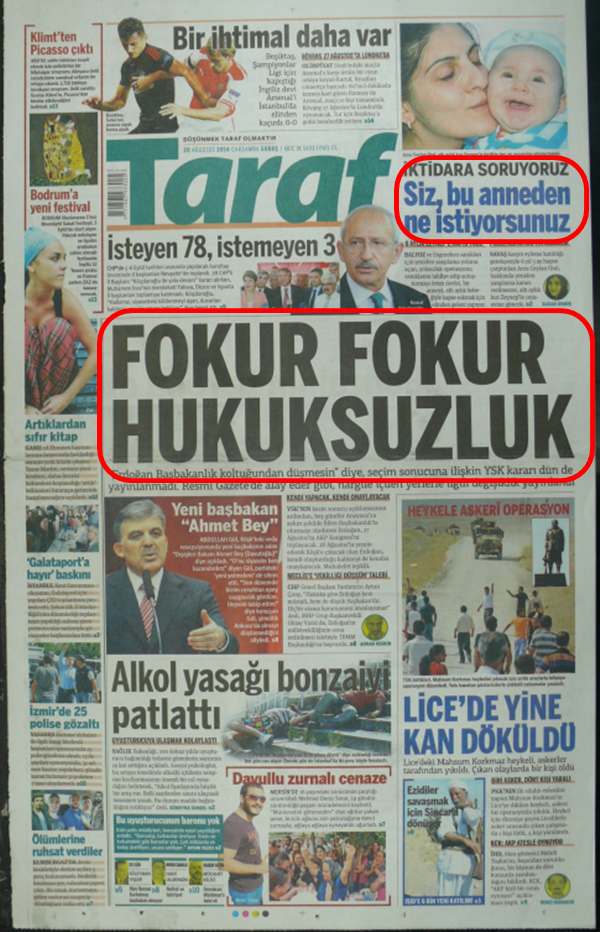 Foto - Ali İhsan Karahasanoğlu geçmiş 20 Ağustoslardaki gazete manşetlerini yorumladı