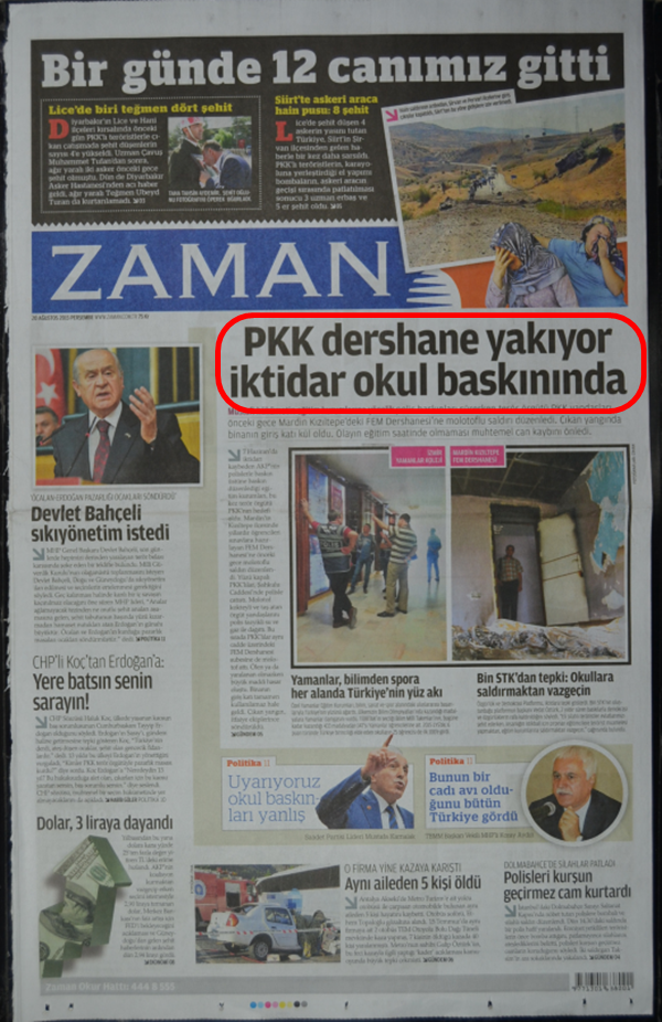 Foto - Ali İhsan Karahasanoğlu geçmiş 20 Ağustoslardaki gazete manşetlerini yorumladı