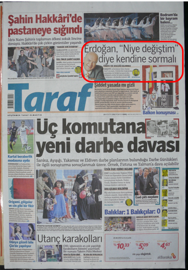 Foto - Ali İhsan Karahasanoğlu geçmiş 20 Ağustoslardaki gazete manşetlerini yorumladı