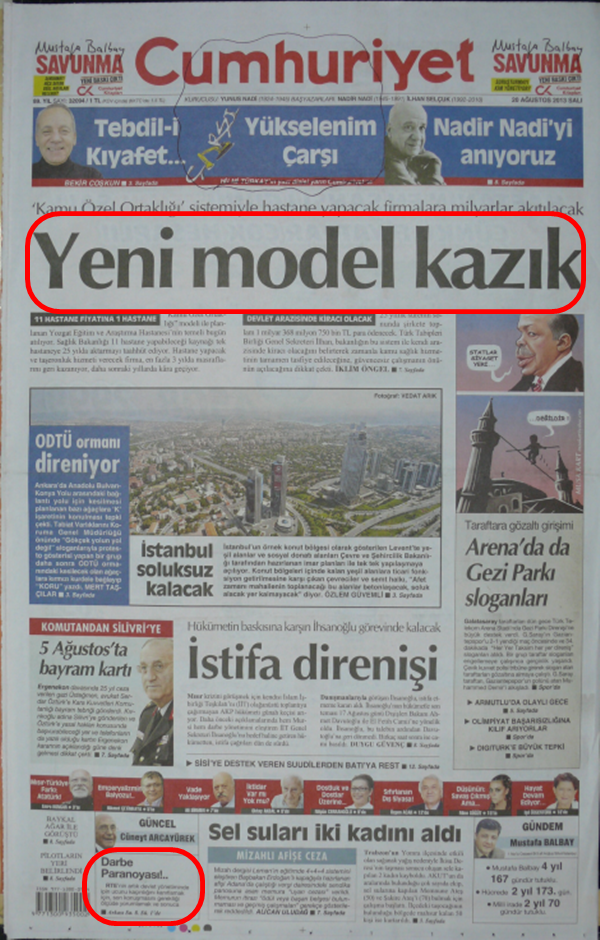 Foto - Ali İhsan Karahasanoğlu geçmiş 20 Ağustoslardaki gazete manşetlerini yorumladı