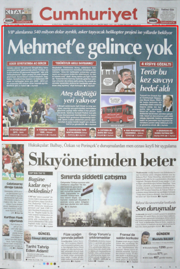 Foto - Ali İhsan Karahasanoğlu geçmiş 20 Eylüllerdeki gazete manşetlerini yorumladı