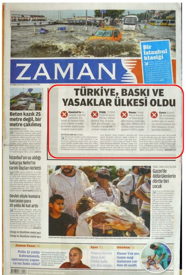 Foto - Ali İhsan Karahasanoğlu geçmiş 20 Temmuzlardaki gazete manşetlerini yorumladı