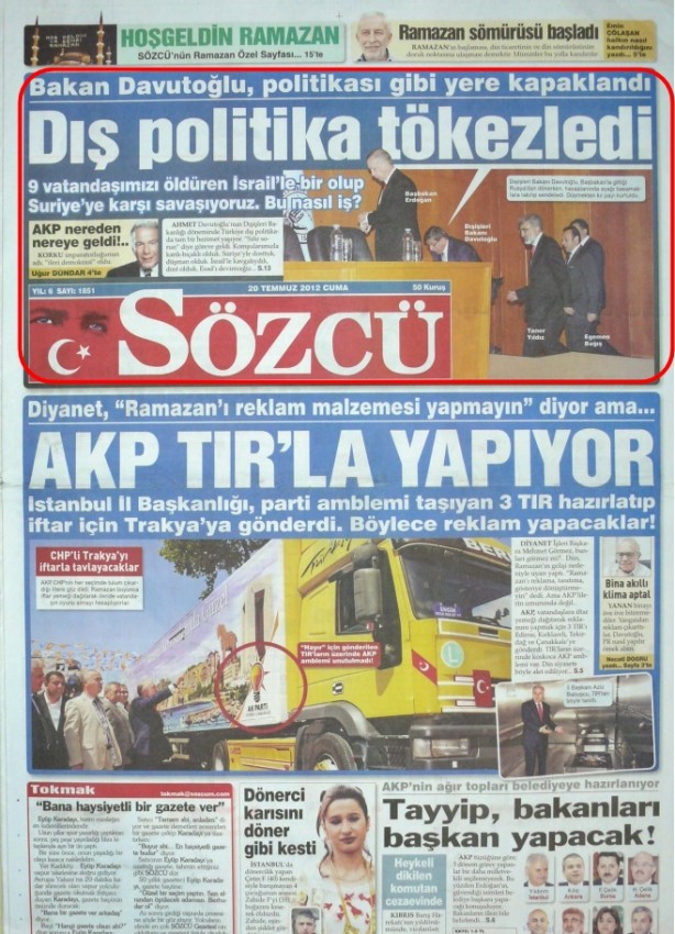 Foto - Ali İhsan Karahasanoğlu geçmiş 20 Temmuzlardaki gazete manşetlerini yorumladı
