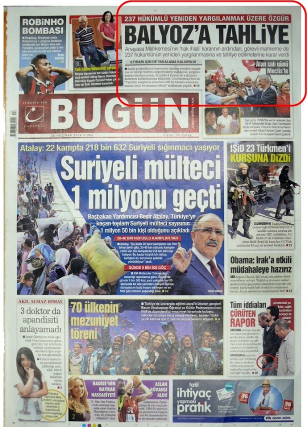 Foto - Ali İhsan Karahasanoğlu geçmiş 20 Temmuzlardaki gazete manşetlerini yorumladı