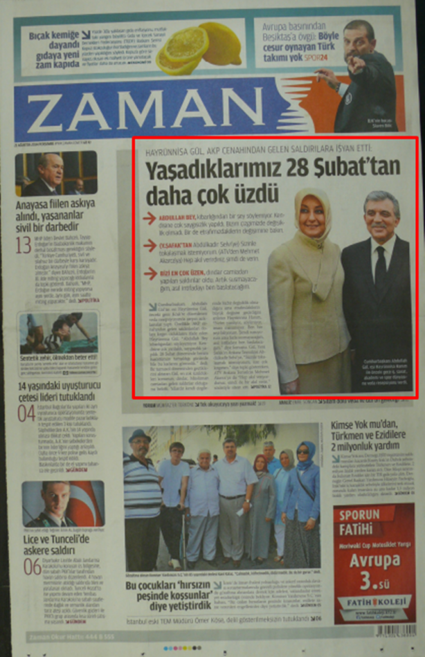 Foto - Ali İhsan Karahasanoğlu geçmiş 21 Ağustoslardaki gazete manşetlerini yorumladı