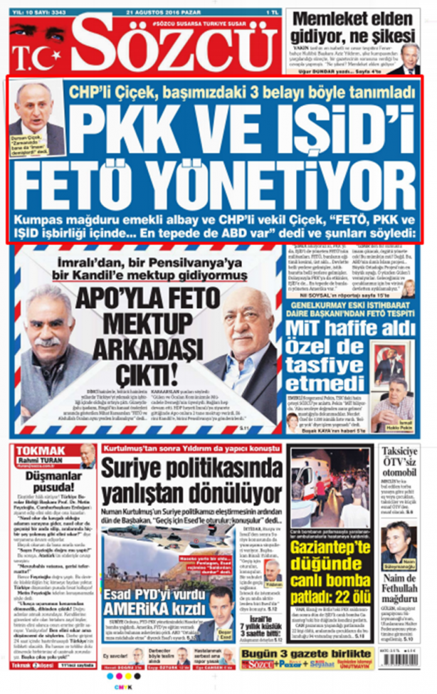 Foto - Ali İhsan Karahasanoğlu geçmiş 21 Ağustoslardaki gazete manşetlerini yorumladı