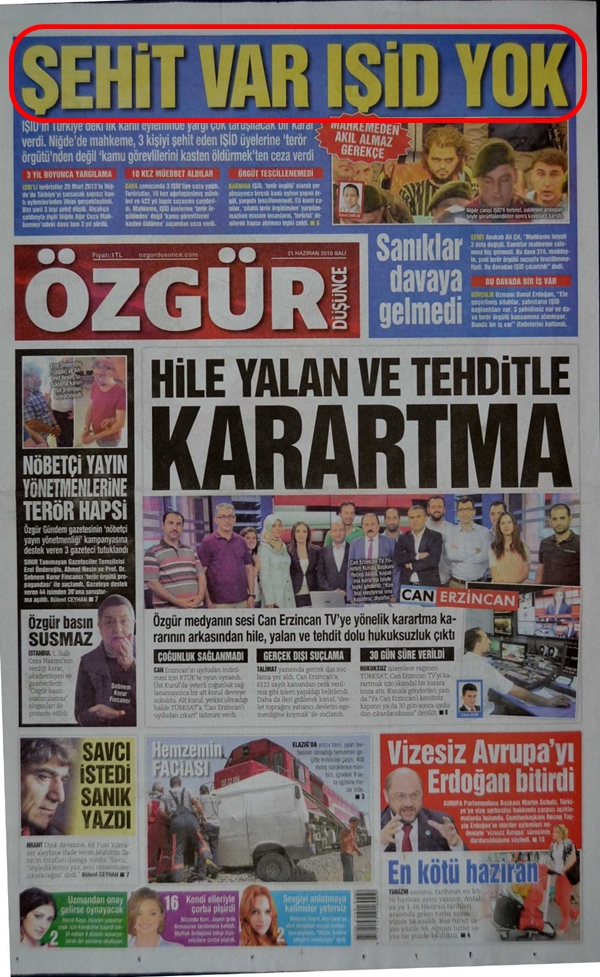 Foto - Ali İhsan Karahasanoğlu geçmiş 21 Haziranlardaki gazete manşetlerini yorumladı