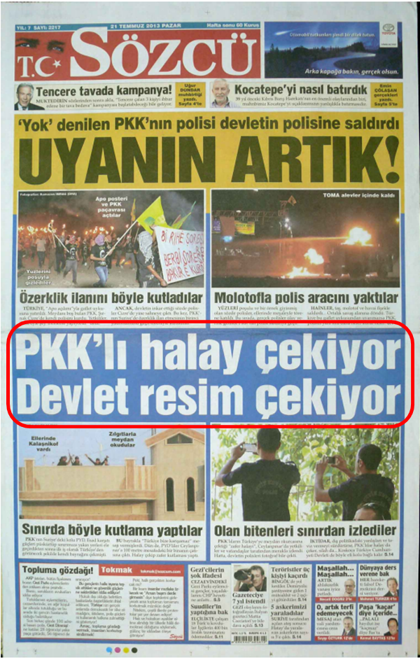 Foto - Ali İhsan Karahasanoğlu geçmiş 21 Temmuzlardaki gazete manşetlerini yorumladı