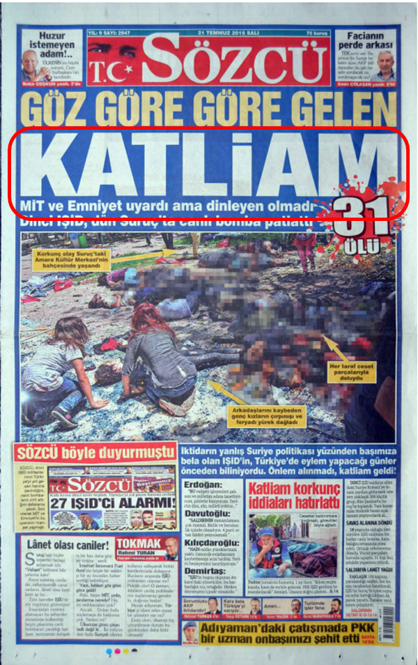 Foto - Ali İhsan Karahasanoğlu geçmiş 21 Temmuzlardaki gazete manşetlerini yorumladı