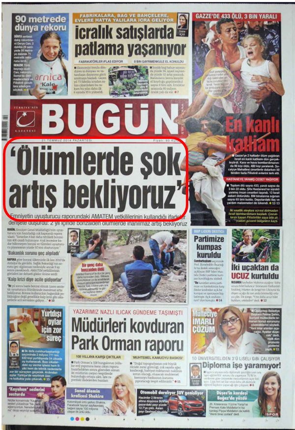 Foto - Ali İhsan Karahasanoğlu geçmiş 21 Temmuzlardaki gazete manşetlerini yorumladı