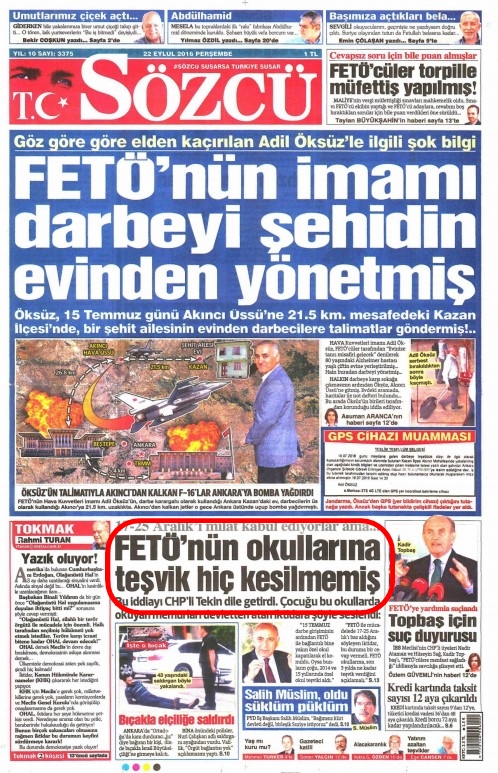 Foto - Ali İhsan Karahasanoğlu geçmiş 22 Eylüllerdeki gazete manşetlerini yorumladı