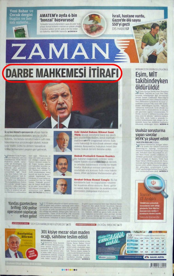 Foto - Ali İhsan Karahasanoğlu, geçmiş 22 Temmuzlardaki gazete manşetlerini yorumladı