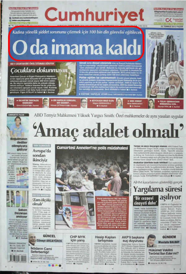 Foto - Ali İhsan Karahasanoğlu, geçmiş 22 Temmuzlardaki gazete manşetlerini yorumladı