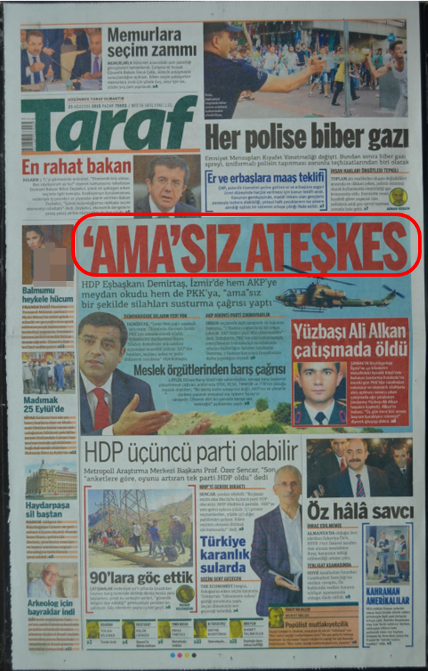 Foto - Ali İhsan Karahasanoğlu geçmiş 23 Ağustoslardaki gazete manşetlerini yorumladı